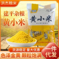 黃小米2.5kg批發(fā)散裝朝陽(yáng)新米農(nóng)家香糯小米五谷雜糧粥粗糧