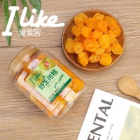 批發(fā)香港品牌休閑零食品愛(ài)萊客野生甘桔200g罐裝涼果蜜餞果干果脯