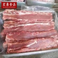 冷凍豬龍骨 帶肉豬大骨自助餐醬骨頭 豬脊骨商用切塊