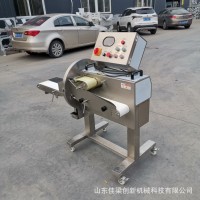 鹵煮熟食牛肉切片設(shè)備 熟雞胸肉牛肉羊肉豬肉一次成型切片機(jī)