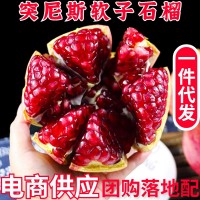 四川會(huì)里突尼斯石榴軟籽石榴新鮮水果石榴產(chǎn)地直發(fā)|一件代發(fā)包郵