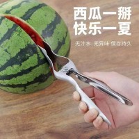 開瓜神器不銹鋼分瓜器家用商用水果專用切西瓜工具西瓜對(duì)半分割器