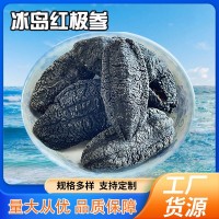 廠家批發(fā)進(jìn)口野生加拿大冰島紅極參北極無刺海參淡干海參水產(chǎn)干貨
