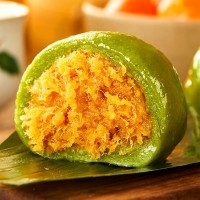 肉松蛋黃青團定制黑芝麻青團批發(fā)海苔肉松青團散裝零食早餐糕點