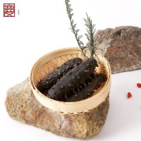 盒裝大連特產淡干海參干貨水產海鮮干貨高泡發(fā)淡干刺參批發(fā)