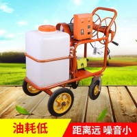 48-60v電動打藥機 220V小型手推電動農用高壓打藥機 噴霧農藥機