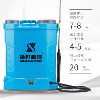 新款農(nóng)用農(nóng)藥鉛電噴霧器16L20L背負式消毒防疫電動噴霧器