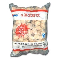 千年記龍蝦丸2.5kg球火鍋燒烤關(guān)東煮麻辣燙魚丸魚蛋冷凍食品廣東