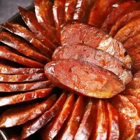臘腸四川麻辣香腸500g川味臘腸純豬肉農(nóng)家煙熏味麻辣臘腸 四川批發(fā)
