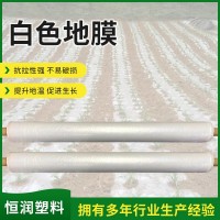 廠家農(nóng)用白地膜 加厚白色地膜 保溫保濕塑料薄膜 種植白色地膜