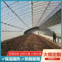 養(yǎng)殖大棚建設農(nóng)業(yè)大棚搭建連棟溫室大棚骨架大棚配件食用菌大棚