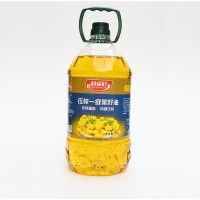 潤(rùn)福旺壓榨一級(jí)菜籽油廠家直供5L物理壓榨食用油