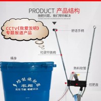 手動施肥器追肥器我愛發(fā)明小鉆風點肥器根部開合無助力踏板施肥桶