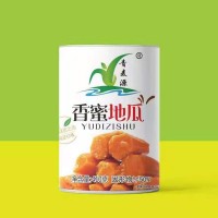 青麥源即食果蔬罐頭 紫薯丁 鈺地紫薯 地瓜丁 地瓜塊410g開罐即食