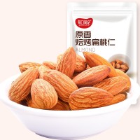 焙盈巴旦木仁美國NPX級扁桃仁100g每日堅(jiān)果原料原味烘烤熟扁桃仁