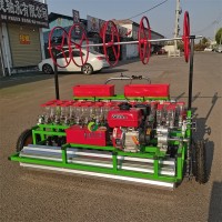 小型自走式汽油手推蔬菜播種機 白菜點播機蘿卜香菜電動精播機