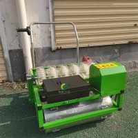 汽油款自走式白芷播種機 蔬菜藥材點播機 芹菜油菜播種機