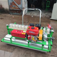 汽油款勺式精播機 家用白芷免間苗播種機 行距株距播深可調(diào)
