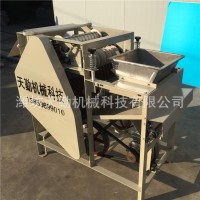商用食品加工流水線 花生脫皮機械 紅衣濕法脫皮機 接受加工定制