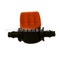 4mmPVC管迷你直通閥二通閥門(mén) 球閥截流閥門(mén)4/7毛管PVC管配件