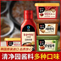 清凈園進口石鍋拌飯醬辣椒醬韓國拌飯醬炒年糕辣醬韓式火鍋蘸醬