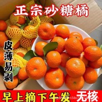一件代發(fā)正宗廣西砂糖橘9皮薄小橘子蜜甜多汁砂糖桔新鮮水果批發(fā)