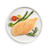 廠家直銷 魯廚鮮煎雞排100g*10片 調理冷凍批發(fā) 健身雞扒雞排