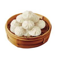 定制各類手工包子韭菜白菜豬肉早餐包子各種餡料優(yōu)質面粉廠家直銷