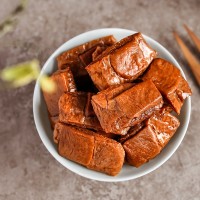 烤肉豆干250g網紅零食夾肉豆脯休閑食品即食豆腐干獨立包裝批發(fā)