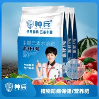 山東神兵中微量元素水溶肥大棚種植專用農(nóng)業(yè)級顆粒水溶肥增產(chǎn)提質(zhì)