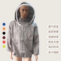 新款蜂衣防蜂衣防蜂服單件太空服蜜蜂防護(hù)服迷彩防蜂服