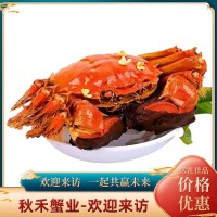 螃蟹鮮現(xiàn)捕現(xiàn)發(fā)蘇州鮮活大閘蟹禮盒禮券提貨卡【蟹農(nóng)】全國(guó)順豐死