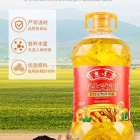 楚星花生芝麻油一級5L升食用油食用植物調(diào)和油
