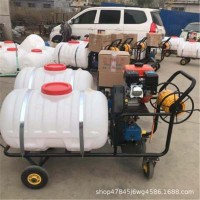 160L300L噴霧灑水打藥機(jī) 手推高壓噴霧器 蔬菜拉管式噴霧器打藥車
