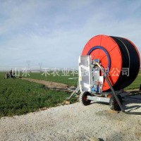 全自動絞盤灌溉機(jī)農(nóng)用卷盤式噴灌機(jī)大田淋灌機(jī)大面積農(nóng)作物