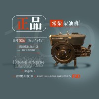 國三標(biāo)準(zhǔn) 常州常柴牌柴油機(jī)ZS1105（18馬力) 手啟動(dòng)單缸柴油機(jī)