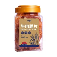 康新牧場 內(nèi)蒙古 牛肉脆片 超薄香脆 草原特產(chǎn) 牛脆脆100g