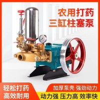 農(nóng)用高壓打藥機(jī)泵三缸陶瓷柱塞抽水泵自動(dòng)卸壓新型打藥機(jī)