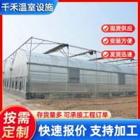 連棟大棚外遮陽農(nóng)業(yè)大棚現(xiàn)貨廠家供應(yīng)園林花卉草莓連棟大棚