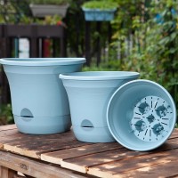 懶人自吸水花盆加厚塑料花盆廠(chǎng)家直發(fā)支持代發(fā)花盆網(wǎng)紅款綠蘿花盆