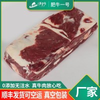 國產清真牛肉肥牛一號 伊護肥?？汕衅逝＞?新鮮冷凍魯西黃牛肉