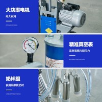 活塞式擠奶機(jī) 牛羊駱駝吸奶機(jī) 牧場(chǎng)活塞式奶牛移動(dòng)擠奶機(jī)養(yǎng)殖設(shè)備