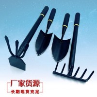 加厚錳鋼耙園林鏟子兩頭忙鋤頭加長柄花鏟鐵鏟鐵耙趕海工具