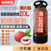 精釀鮮啤工廠直銷20升大桶裝多種口味果味大桶果酒吧夜場精釀果啤